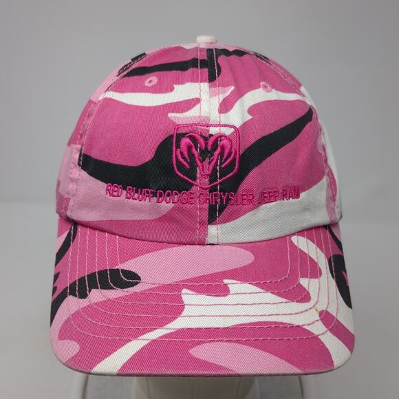 Red Bluff Dodge Chrysler Jeep Ram Baseball Cap Multicolor One Size Camouflage - Picture 2 of 9